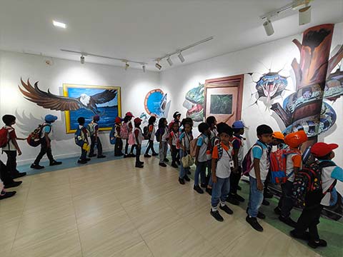 Grade 2 - Visit to the India Seashell Museum