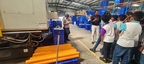 Grade 5 – Industrial Visit to Rishaba Industries