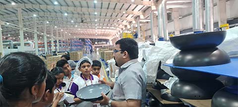 Grade 5 – Industrial Visit to Rishaba Industries