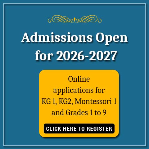 Admissions open - 2026-2027