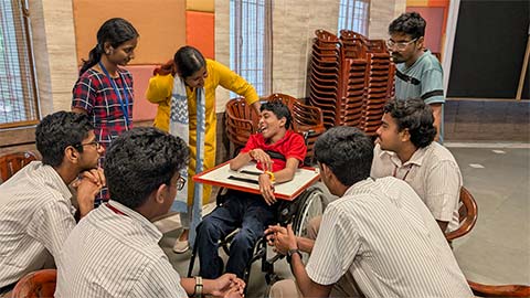 Grade 11 - Community Service Visit to Vidyasagar - 7