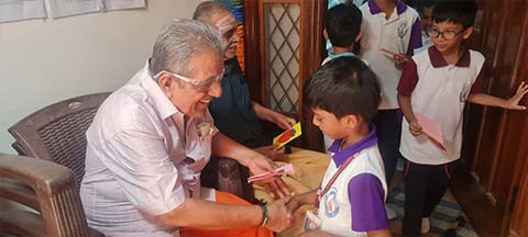 Grade 2 Visit to an Old Age Home- 5