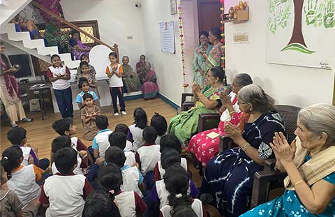 Grade 2 Visit to an Old Age Home- 7